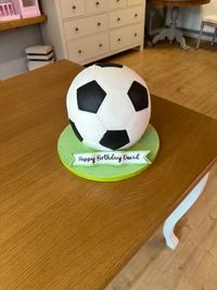 Fussball Cake-Design